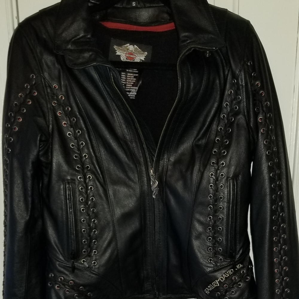 Ladies Harley Davidson Leather Jacket